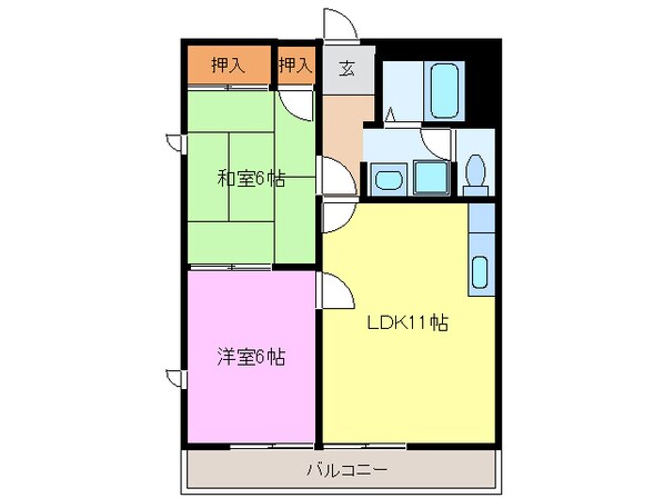 甚目寺駅 徒歩27分 2階の物件間取画像